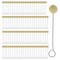 U.S. Art Supply - Wool Daubers Ball Brush (Pack of 100) - Applicator Tool for Leather Dye, Dying, Staining, Crafting, DIY Crafts Projects, Gluing